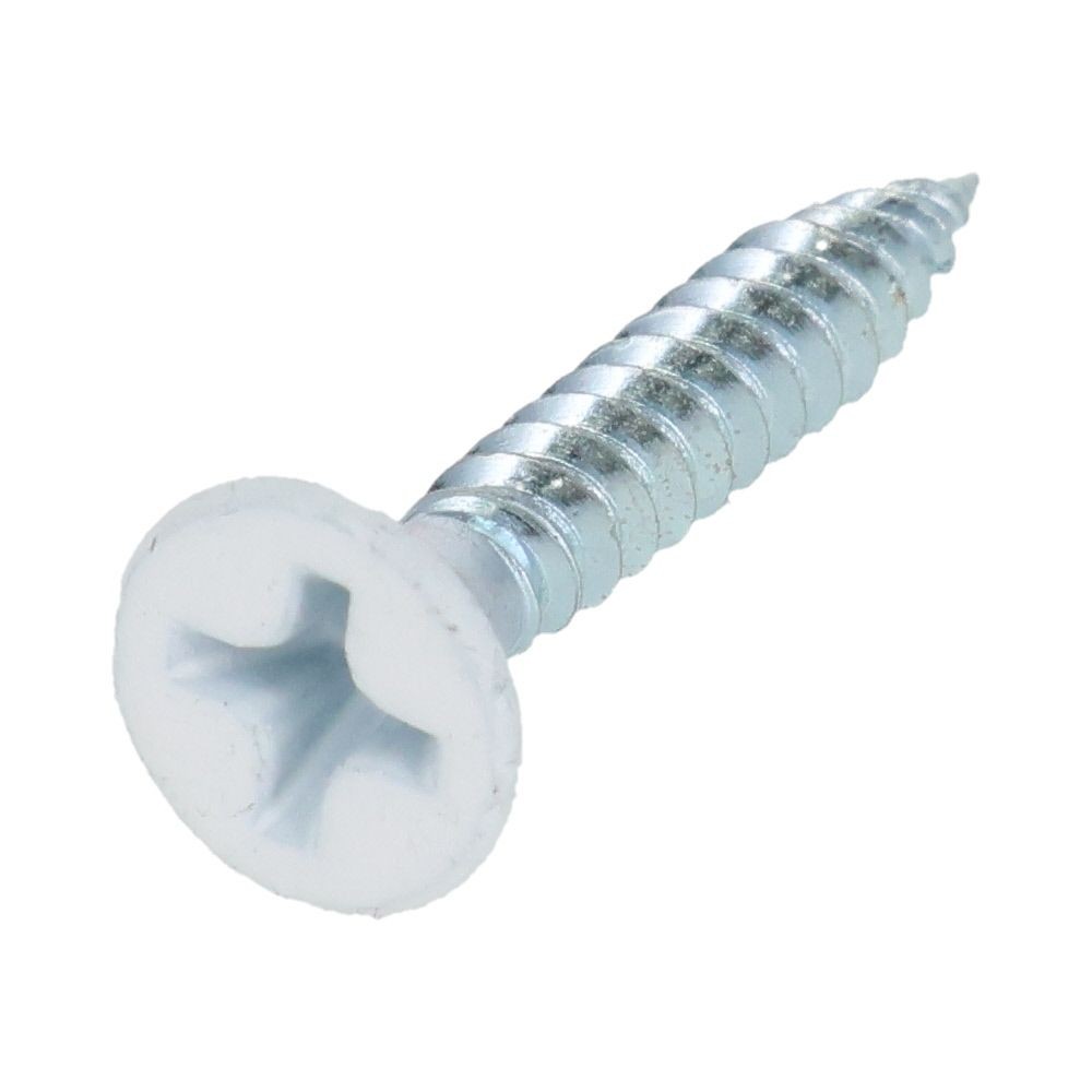 若井産業（WAKAI）　軽天一発ビス　ラッパ白　（Ｄ７）３．０&times;２０ｍｍ, 白, 1000本入り