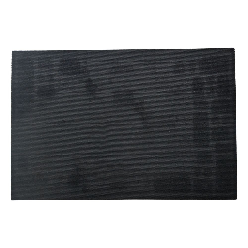 玄関マット フラワー 60×40cm, フラワー, 60×40cm