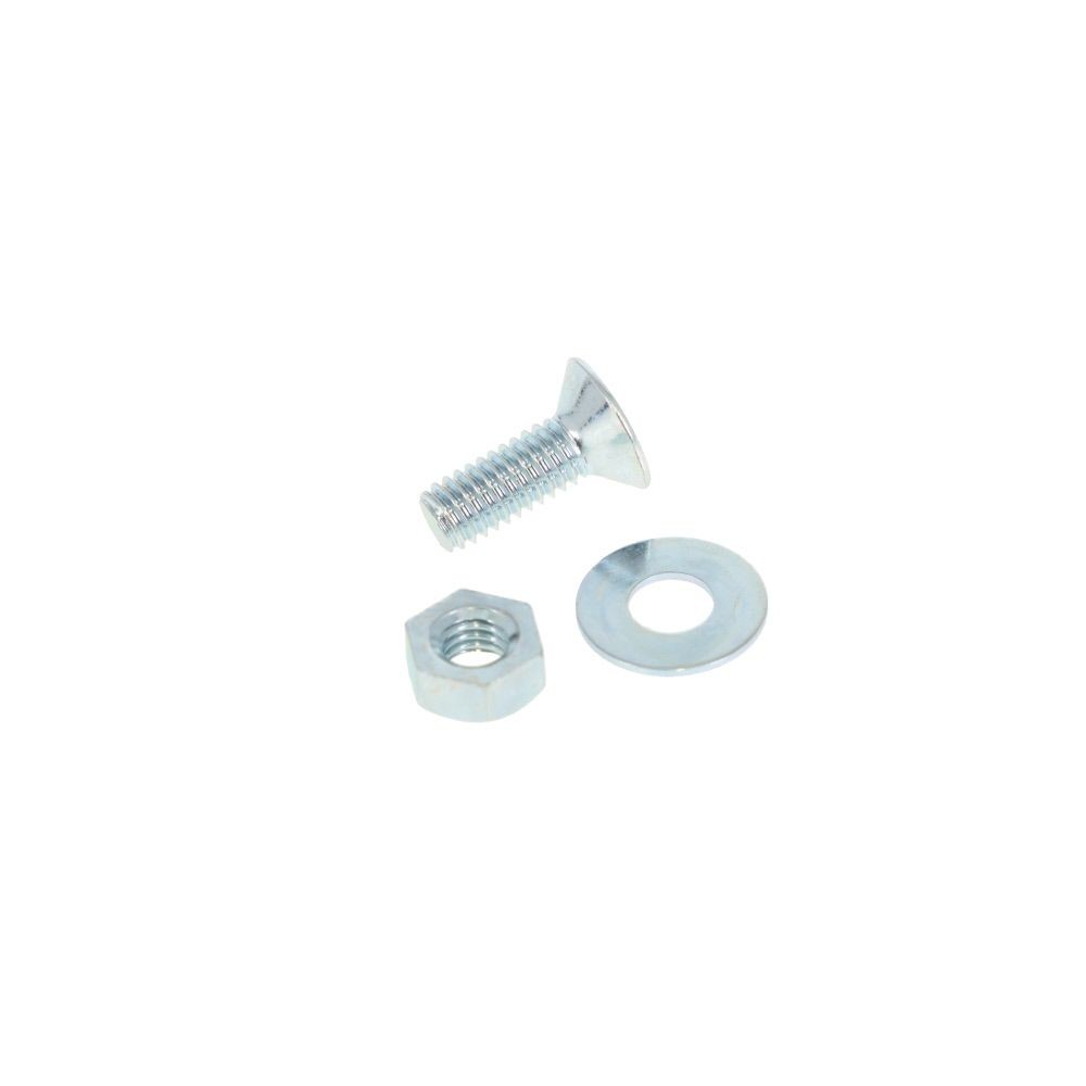 ＤＯー３４９　小ネジ　皿　Ｍ３．５ｘ１０, ユニクロメッキ, M3.5&times;10mm