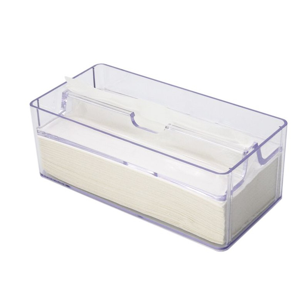 サッと取り出せるペーパータオルケース , クリア, ケースのみ