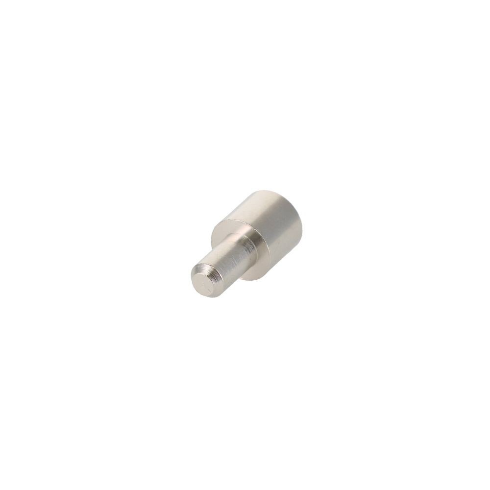 真鍮　ストレートダボ　４ｍｍ　８個, シルバー, 8個入り