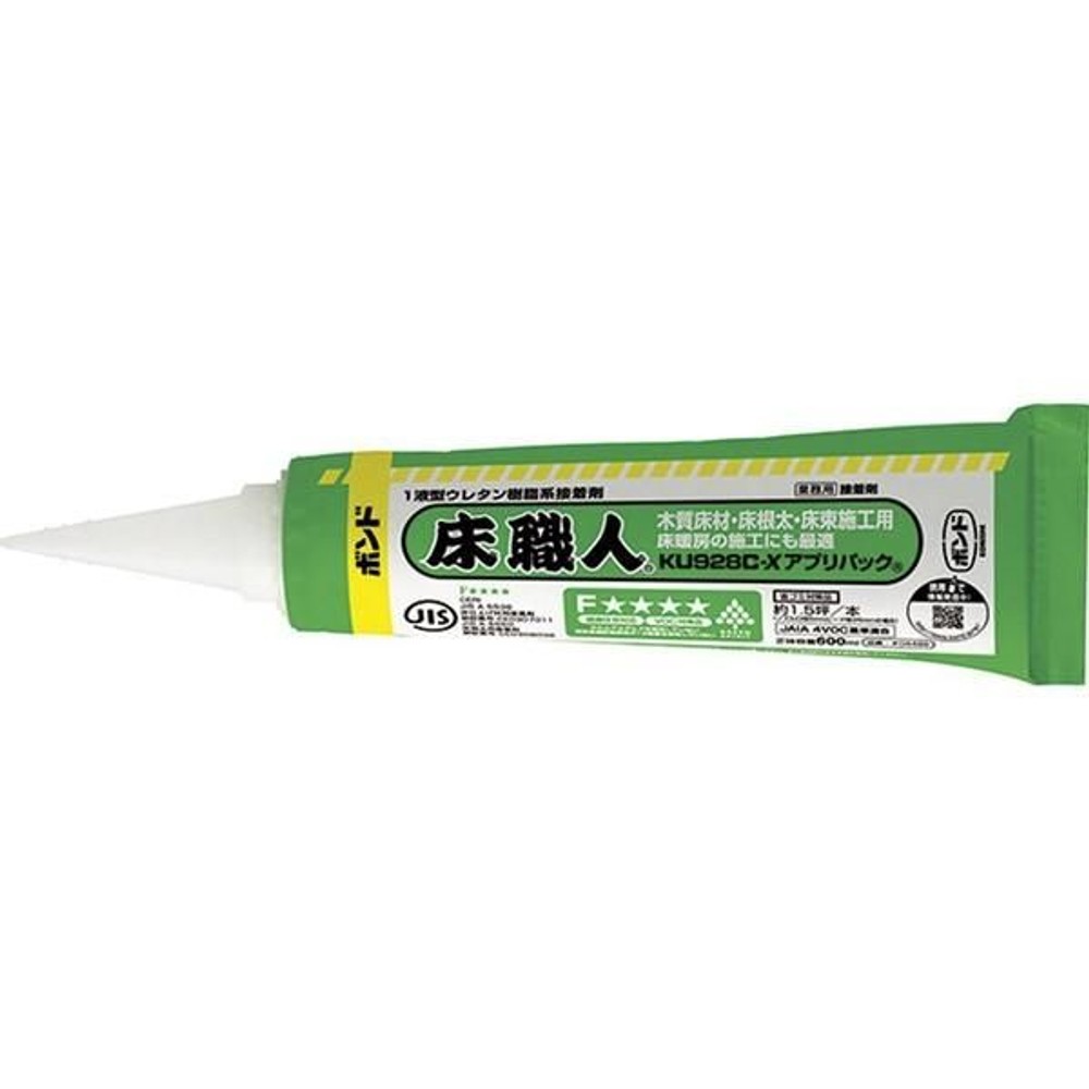 コニシ ボンド床職人 KU928C-X アプリパック 600ml, 淡黄白色, 600ml