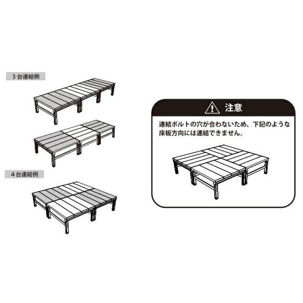 人工木ユニットデッキ9090　約894ｘ894ｘ450ｍｍ, ブラウン, 約894ｘ894ｘ450ｍｍ