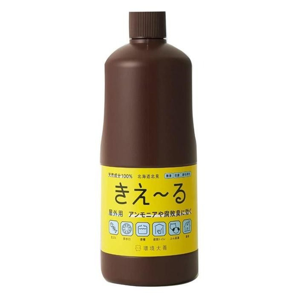 きえ〜る 屋外用 無香料 1L &times;1個, 屋外用, 1.0L