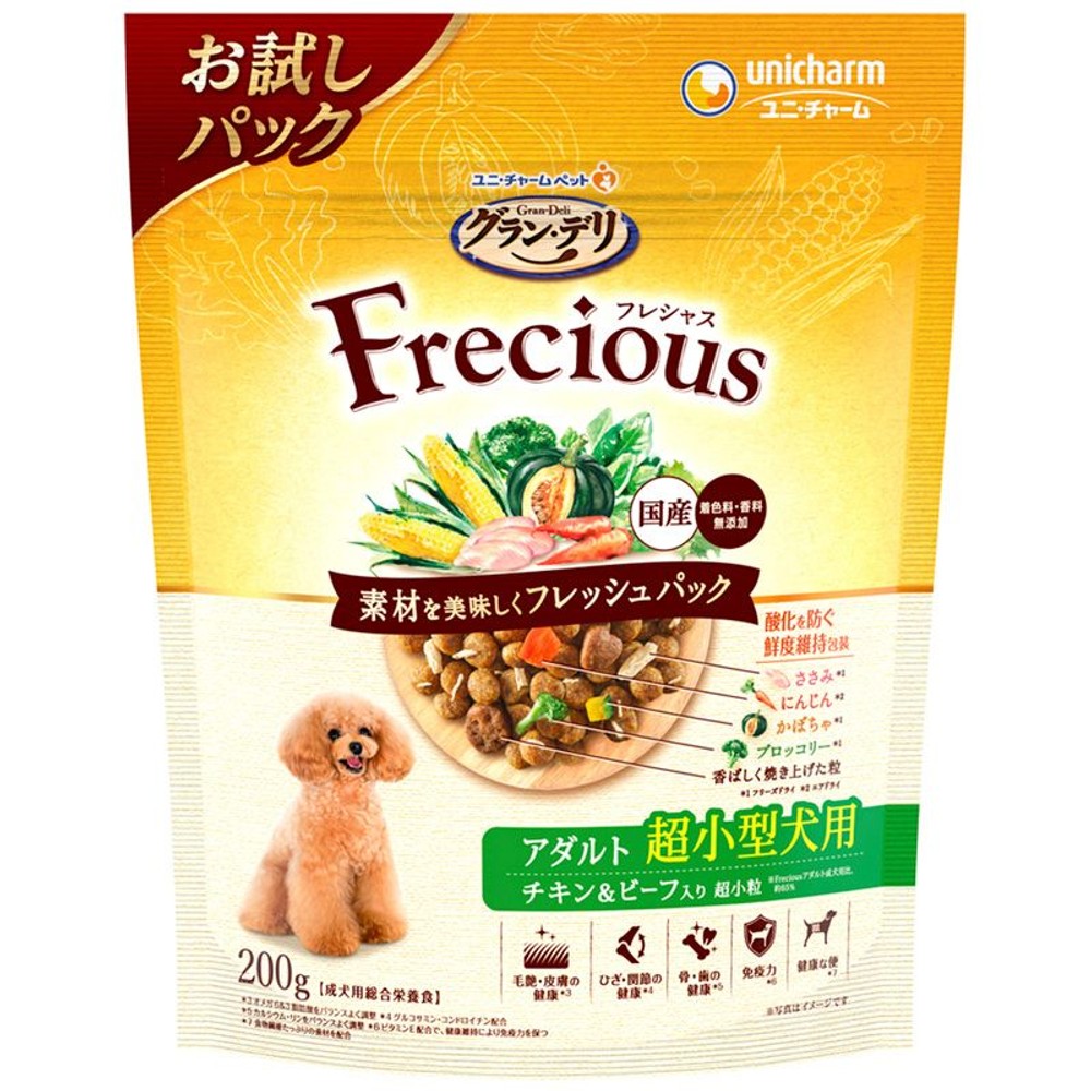 ユニチャーム　ＧＤ　フレシャス成犬超小型Ｃ＆Ｂ200ｇ, その他カラー１, その他サイズ１