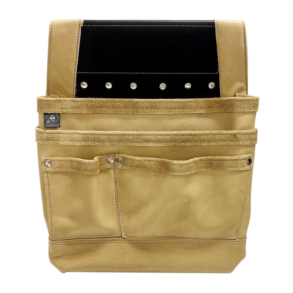 ふくろ倶楽部 グローブ革　釘袋　グラブ２９　キャメル GV-29, キャメル,  高さ340mm×幅290mm