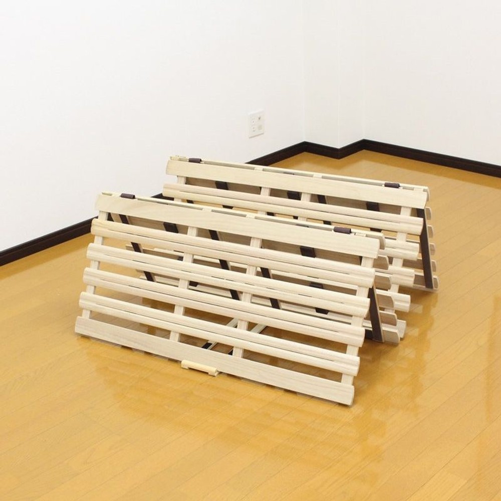 通気性の良い桐すのこベッド, 桐（S）, シングル