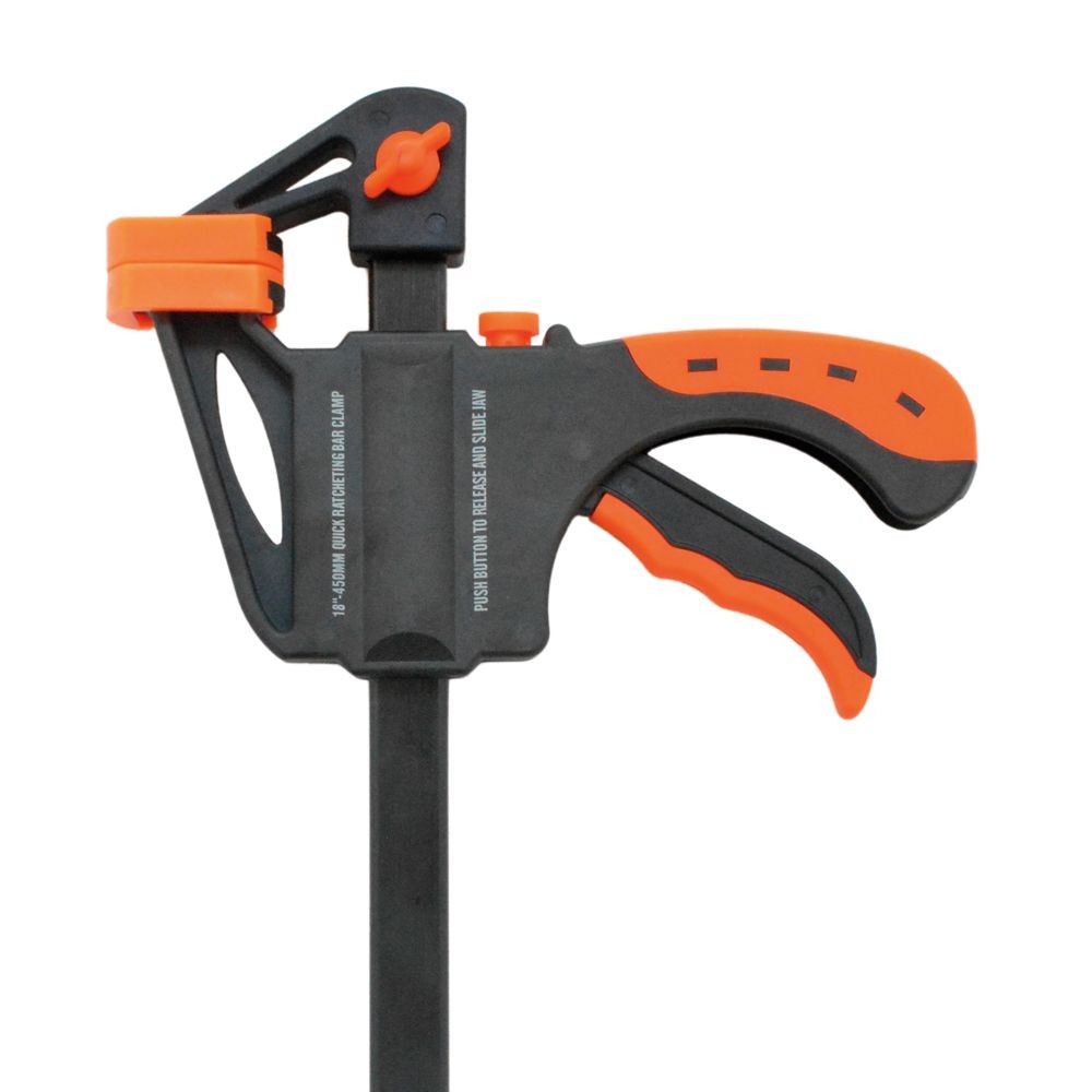 ウィザ WIZ'A　クイックバークランプ　ＧＴＱＣー４５０, ワンタッチ式, 450mm