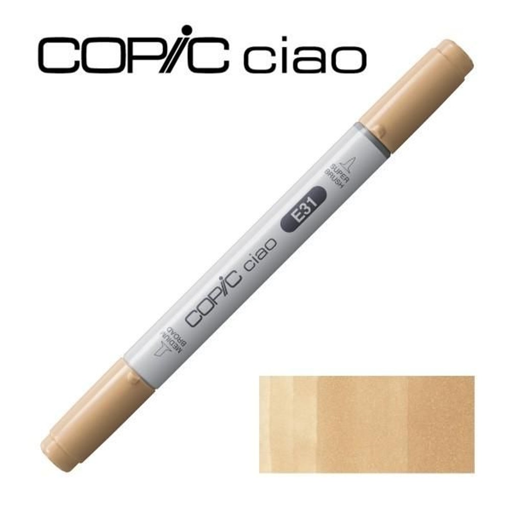 コピックチャオ E31 ブリック・ベージュ, コピックチャオ E31 ブリック, スケッチ