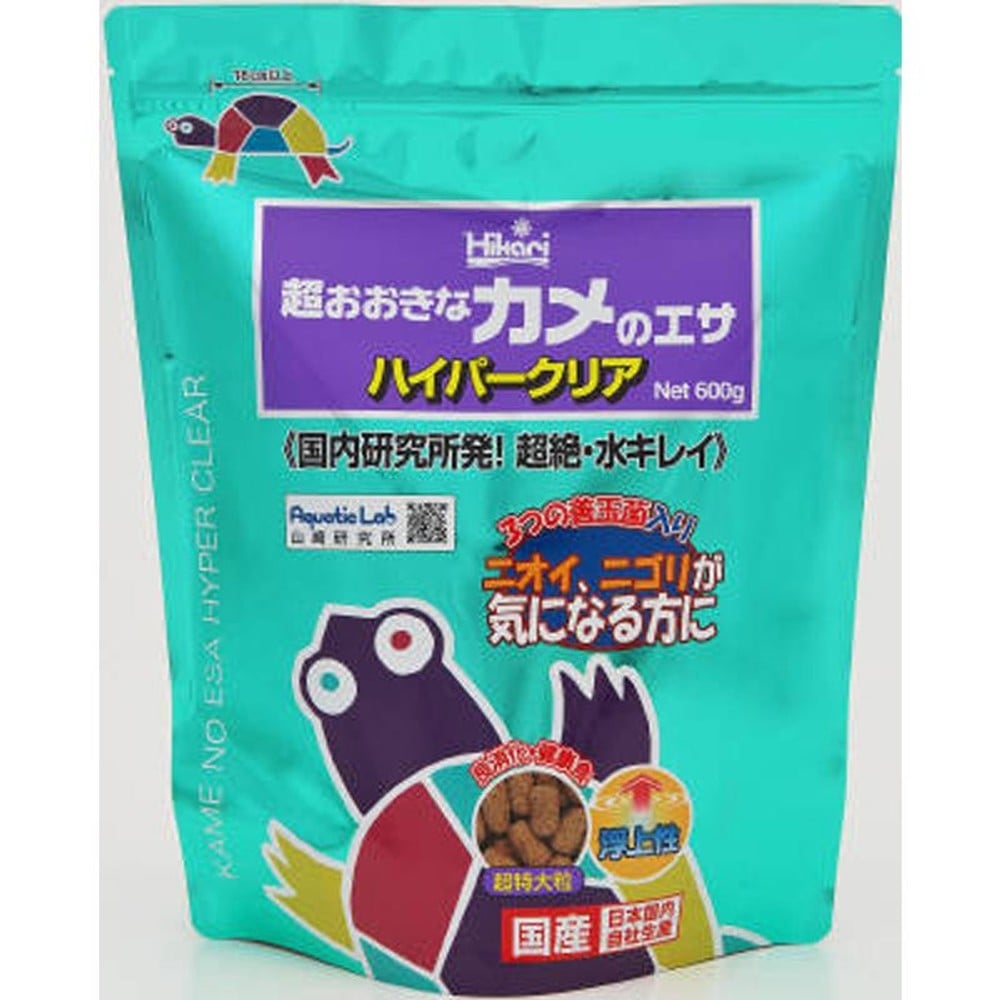 キョーリン　超おおきなカメのエサ　ハイパークリア　600ｇ, その他カラー１, その他サイズ１