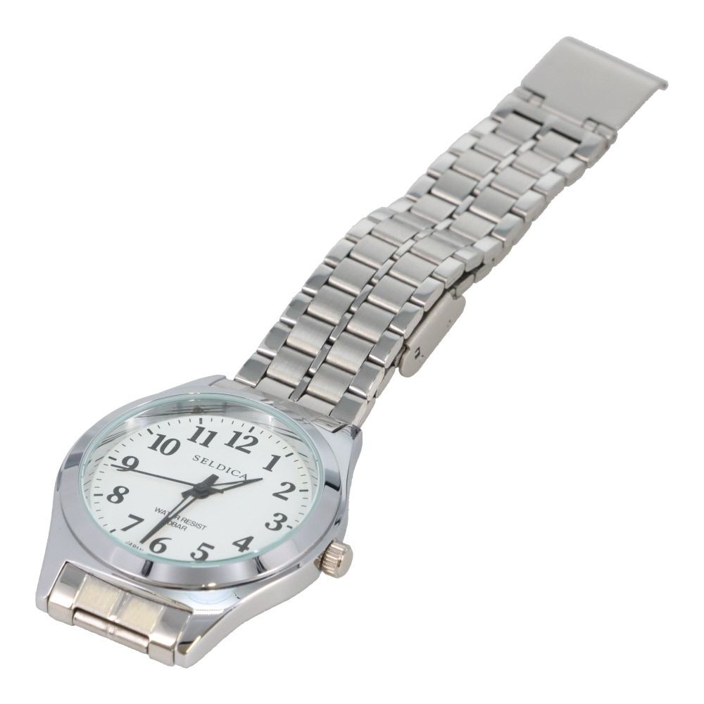 クレファー　日本製ウォッチ, シルバー, メンズ