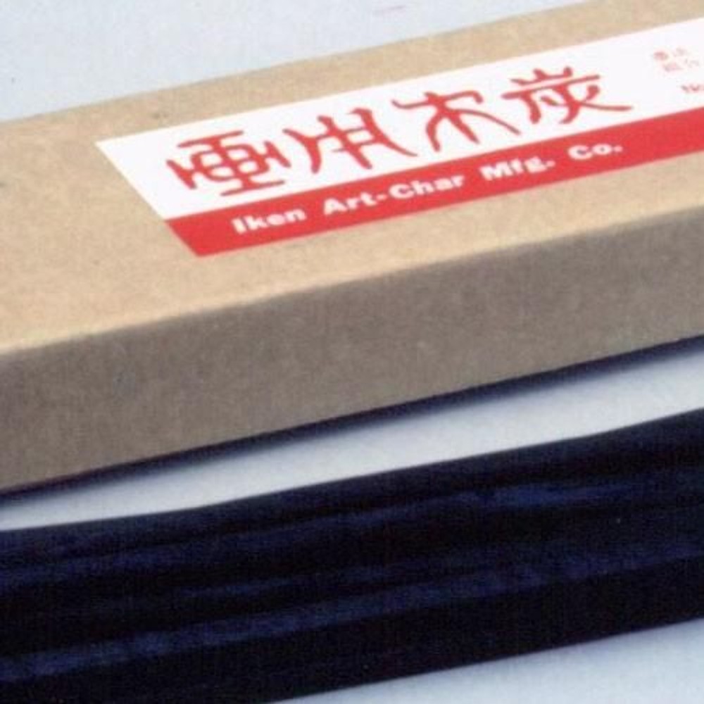 伊研 画用木炭 No.750 濃淡三種類 (No.361/クワ、600/ヤナギ、800/ウコギ、各3本) 9本入, 画用木炭 No.750濃淡三種類, 各3本　 9本入