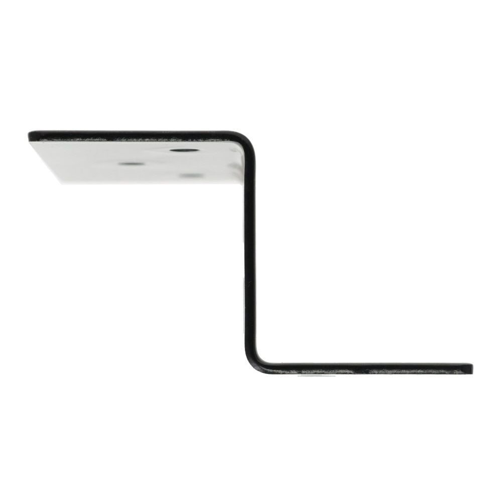 DAIDOHANT 2&times;4サポート Z型 タイプ1 24-Z-BK, 黒, 1個入り