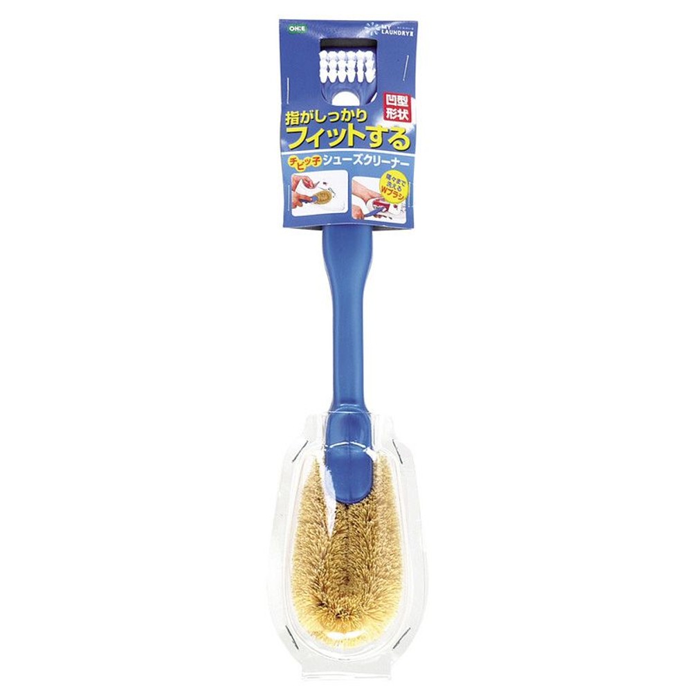 オーエＭＬ2チビッ子シューズクリーナー　Ｂ, ブルー, 1本入り