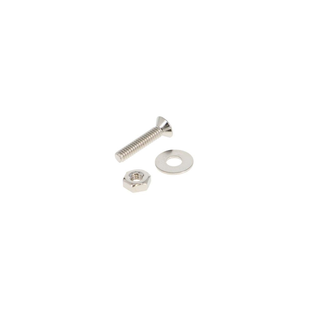 ＤＯ―４０３真中Ｎ小ネジ　皿　　２Ｘ１０, ニッケル, M2&times;10mm