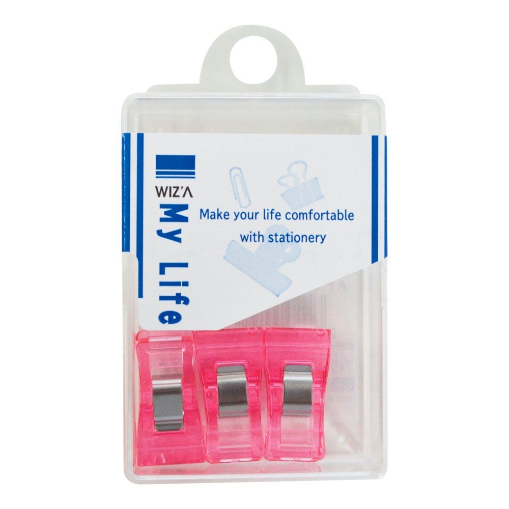 ウイザ WIZ'Aスタンドクリップ 3個入, ブルー, 3個入