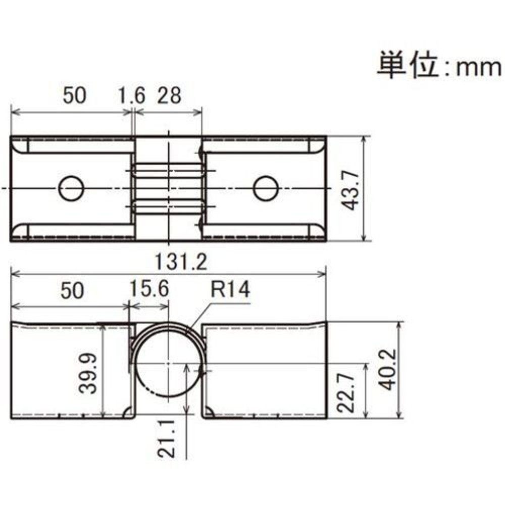 YAZAKI 矢崎化工 プラコン受金具EF-2041E CR S, プラコン受け金具, EF-2041E CR S