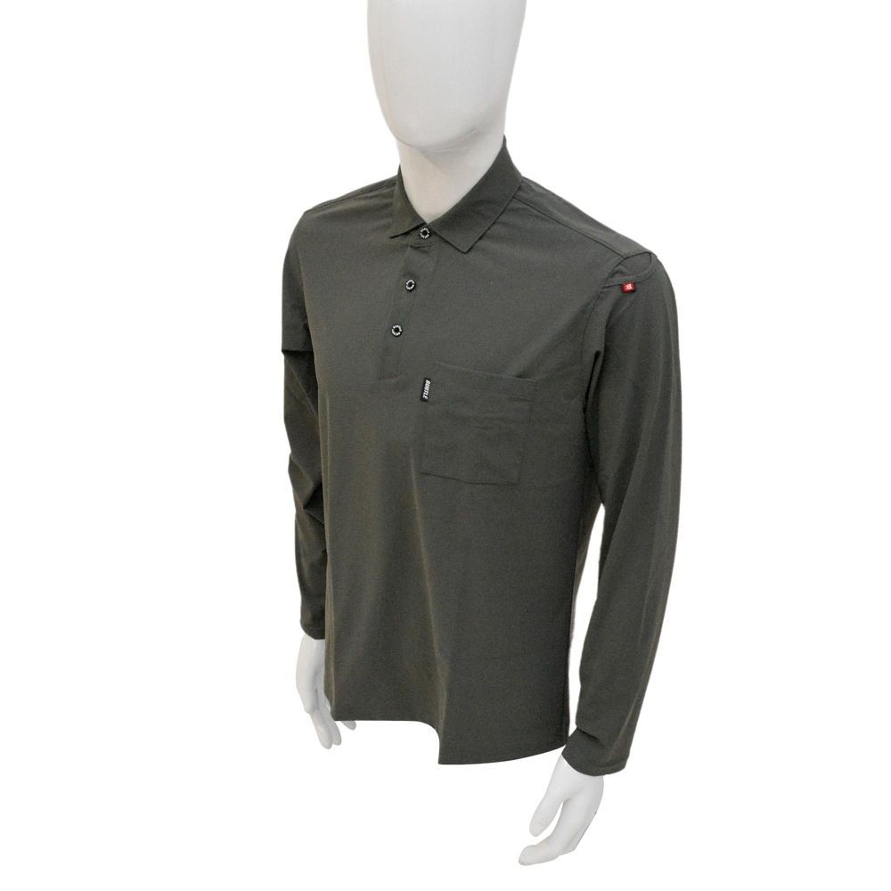 BURTLE（バートル） 235 長袖シャツ, ホワイト, Mサイズ