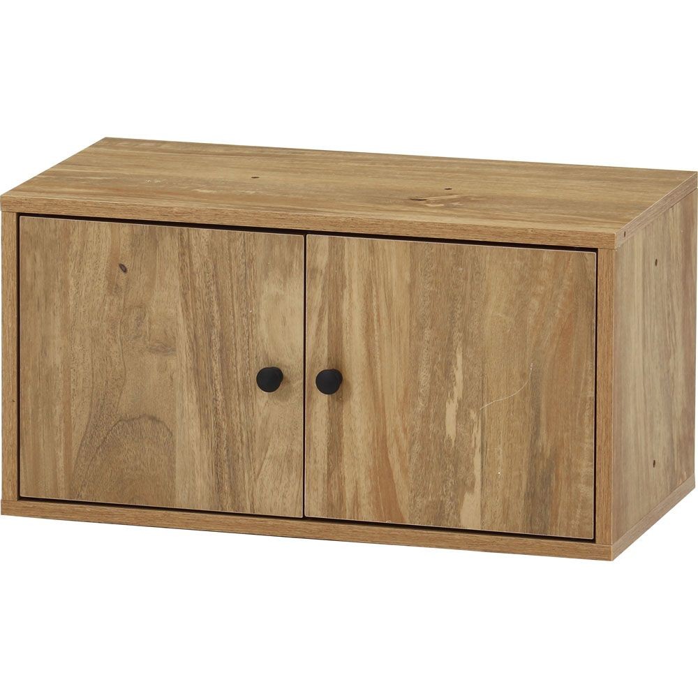 不二貿易 ＥＺＢＯ　コネクトボックス　扉付き　ＮＡ【メーカー直送・代引不可】, ナチュラル, 幅600mm&times;奥行320mm&times;高さ310mm