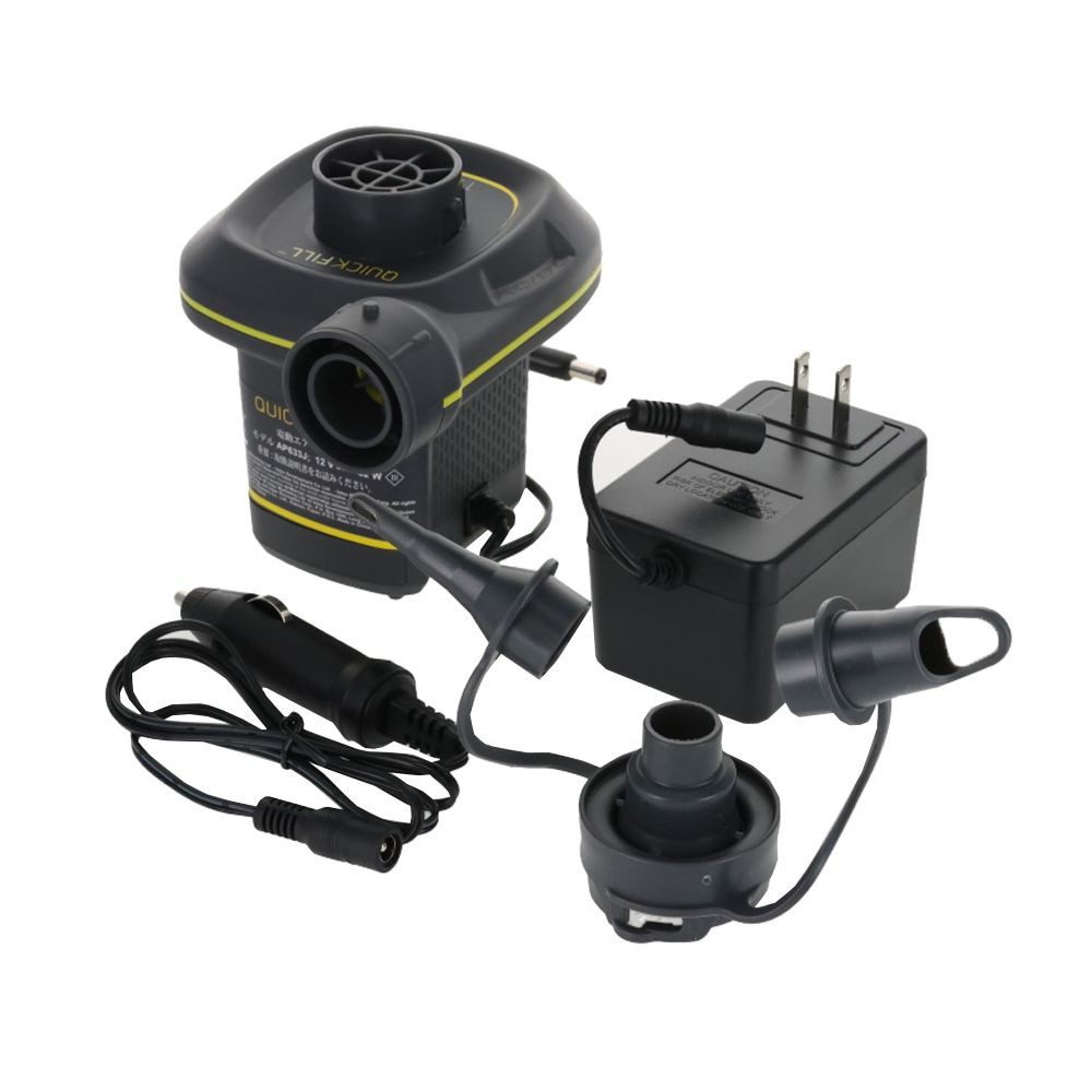 ＩＮＴＥＸ（インテックス） 　ＡＣＤＣポンプ　１００Ｖ　Ｕ６６６３３, ブラック, AC100V・DC12V対応