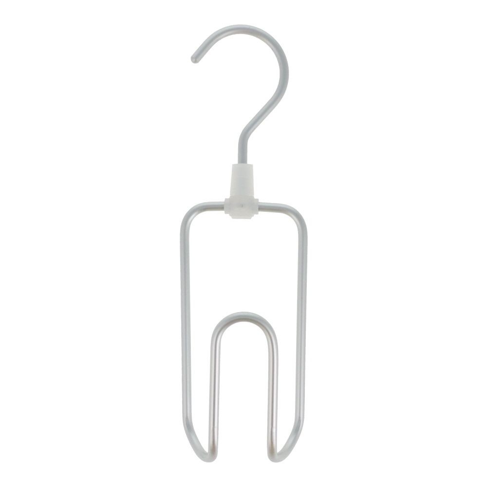 WIZ'A ウィザ アルミスカーフ・ネクタイハンガー, アルミ, 約幅66&times;高さ251&times;厚さ58mm