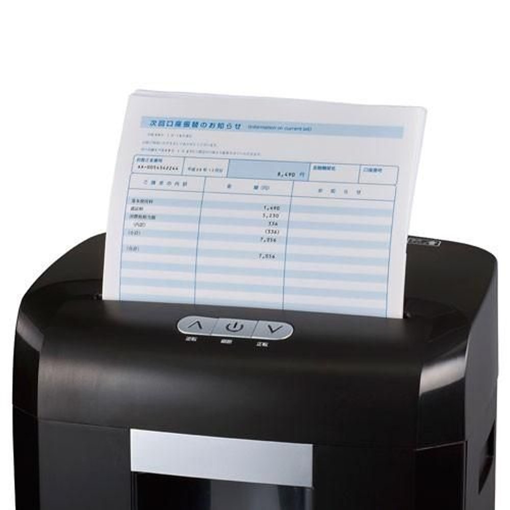 パーソナルシュレッダ  NSE-506BK【メーカー直送・代引不可】【法人限定】, ブラック, A4