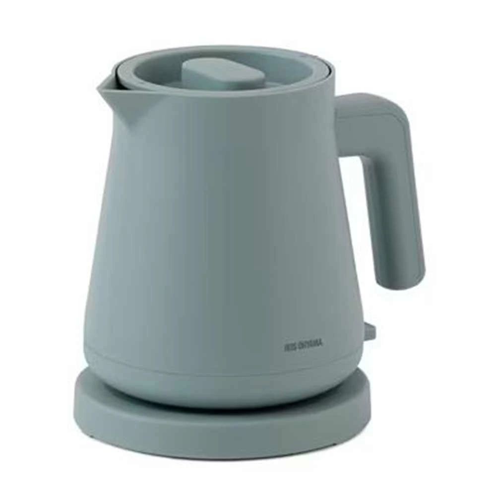 アイリスオーヤマ 電気ケトル IBKT-800, オフホワイト, 幅166mm&times;奥行213mm&times;高さ200mm