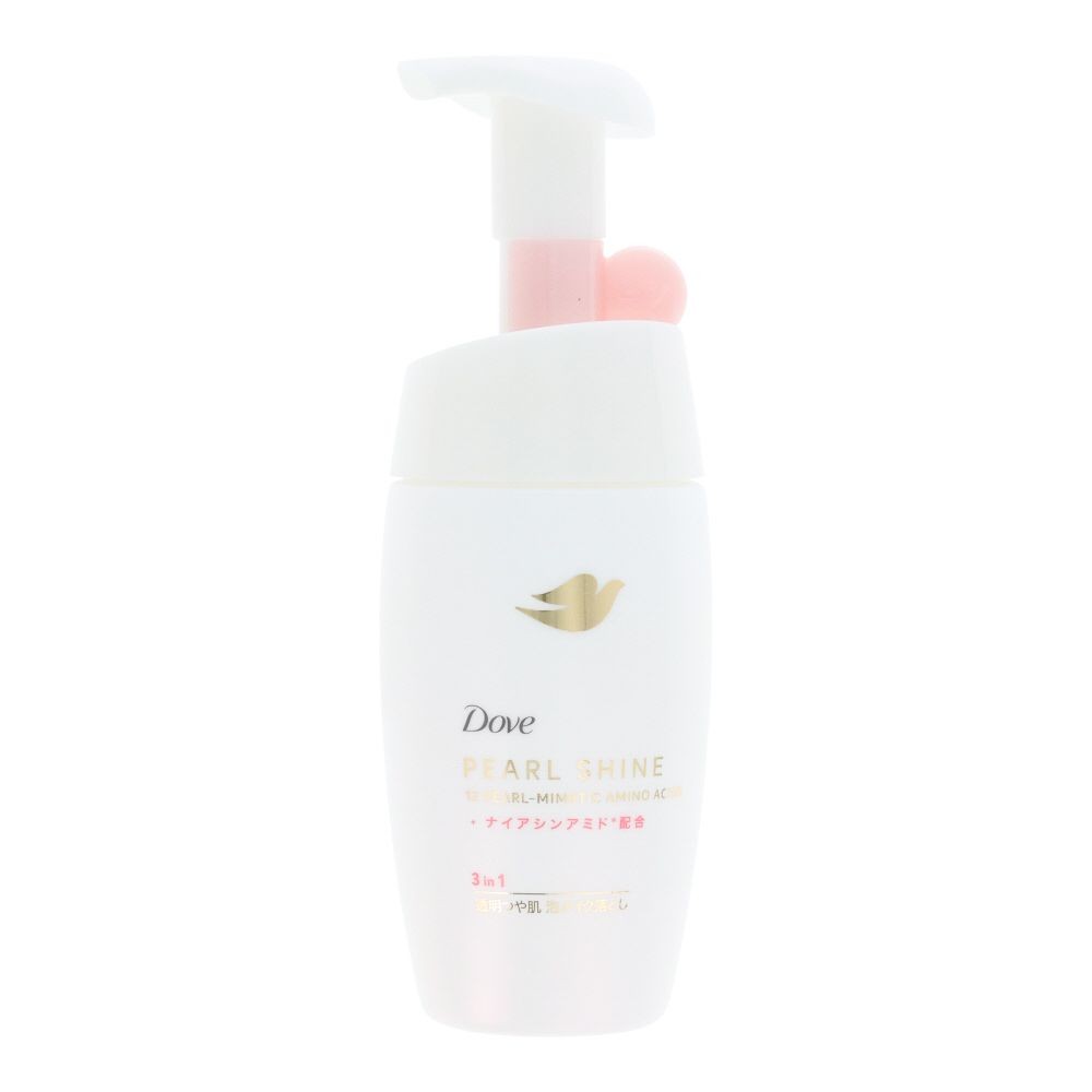ダヴ　パールシャイン　３ｉｎ１　透明つや肌　泡メイク落とし　本体, 泡メイク落とし, 170ml