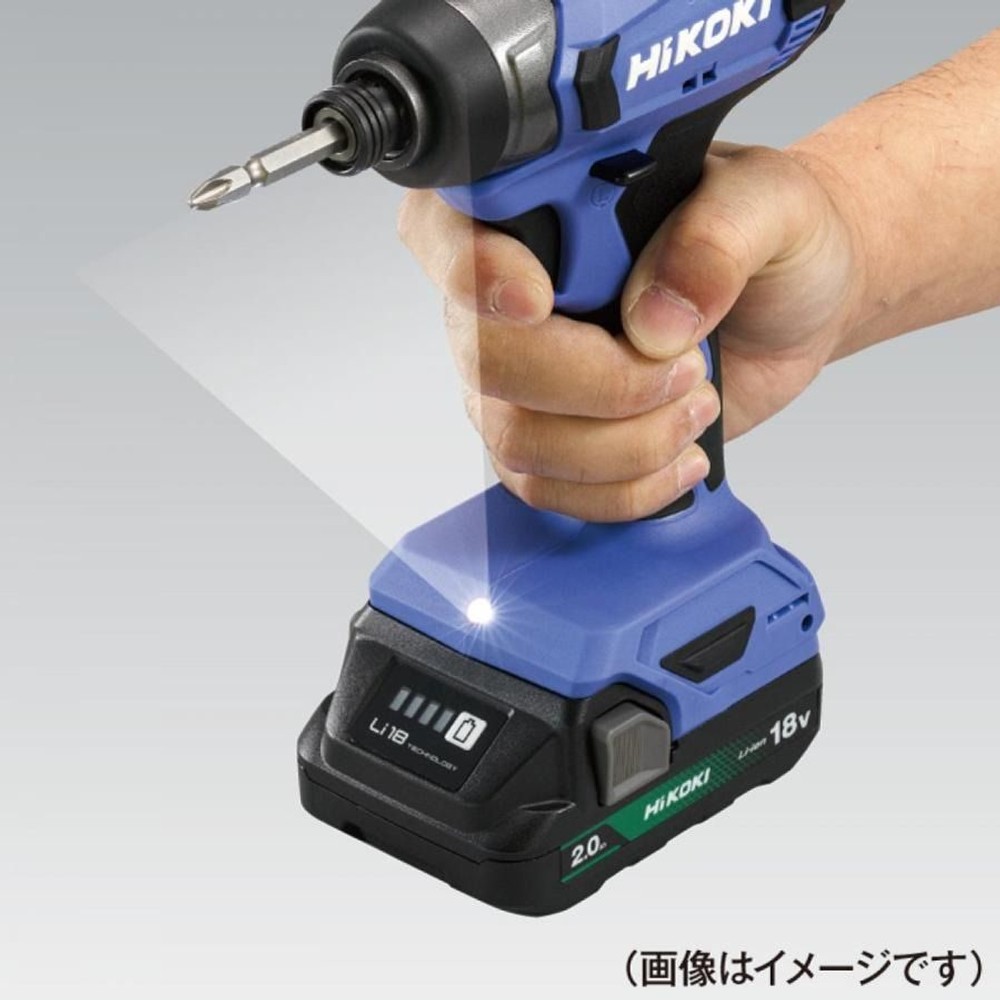 【数量限定・店頭陳列品】ハイコーキ コードレスインパクトドライバー FWH18DA(2BG）バッテリー2個付き
