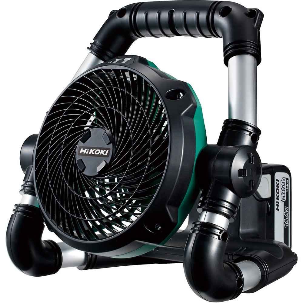 ハイコーキ　HiKOKI 18Ｖ小形ファン UF18DSDL NN, ブラック, UF18DSDL NN