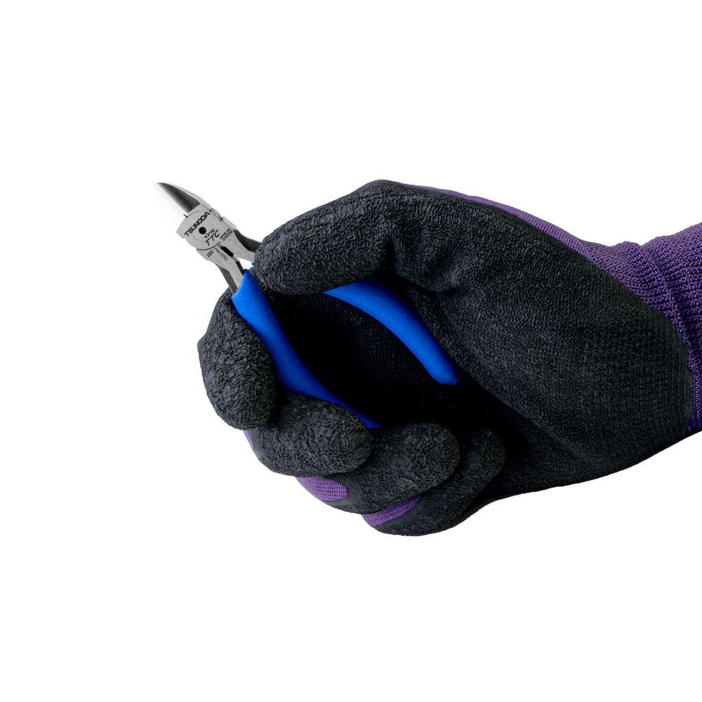 ツノダ（Tsunoda） プチニッパー　１００ｍｍ　バネ付 MN-100, ブルー, 100mm