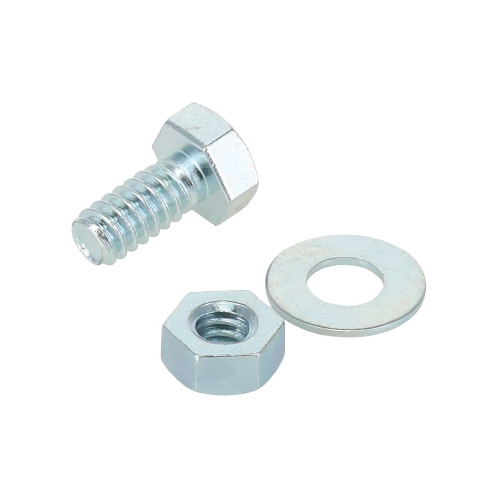 六角ボルト　Ｗ３／１６&times;１０　５入, シルバー, W3/16&times;10mm