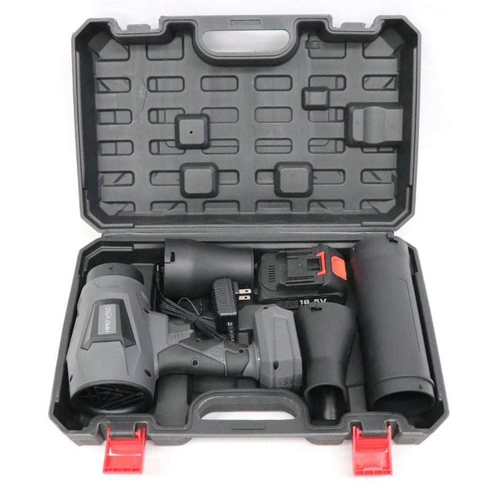 HIRO TEC　暴風ブロワー HDL-7326, グレー, 18.5V