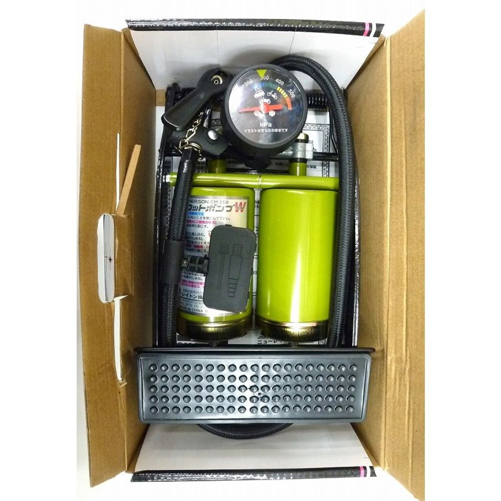 エマーソン　フットポンプＷ