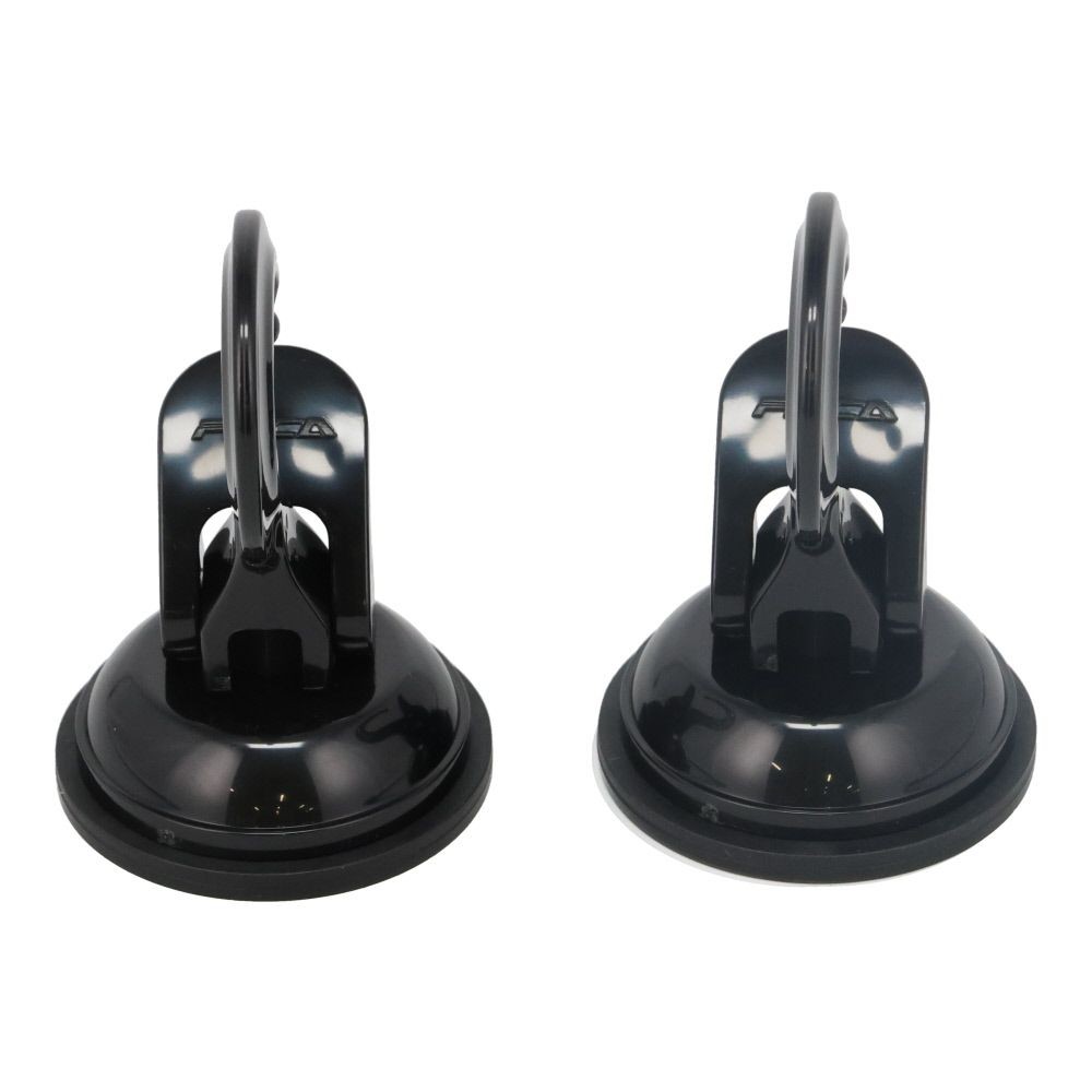 すだれ・オーニング用　吸盤フック　2P, ブラック, -