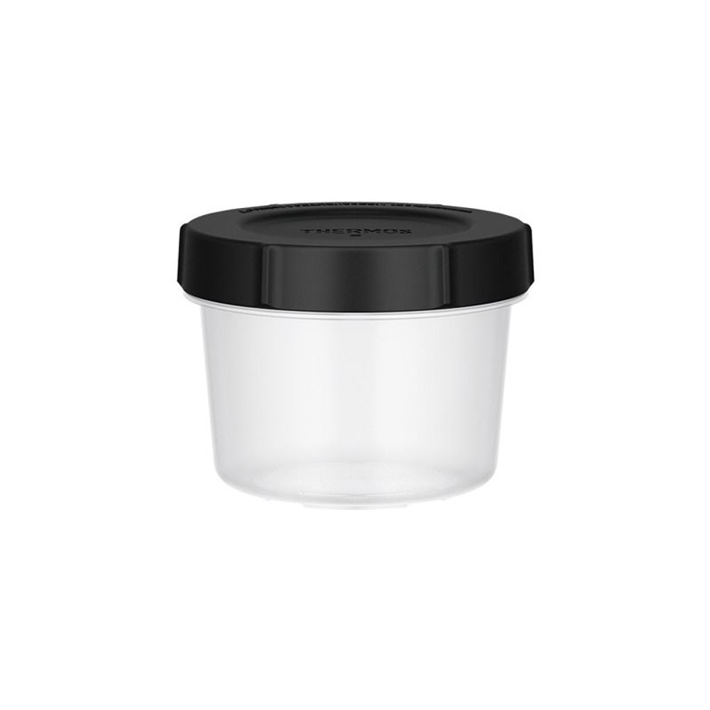 サーモス　Ｍｙフードコンテナー　丸型　保存容器　５００ｍｌ　ＫＣーＲＡ５００　ブラック, ブラック, 丸型　500ml