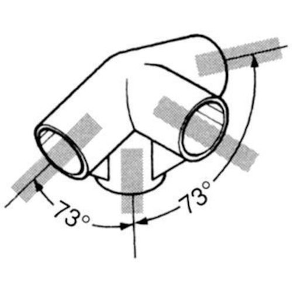YAZAKI 矢崎化工 イレクタープラスチックジョイント J-1 S 屋根部分用 Φ28用, ブラック, J-1 S