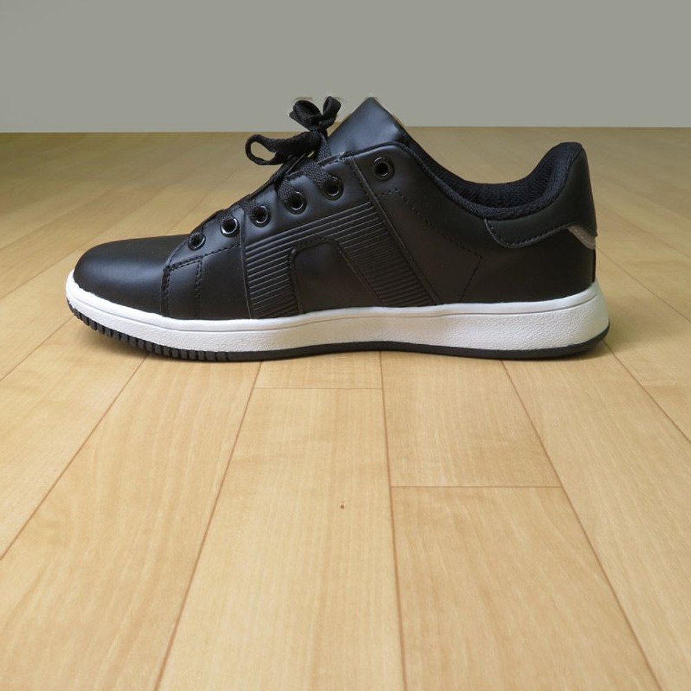 反射付ワーキングシューズ　002Ｈ, BK(28.0), 28.0cm