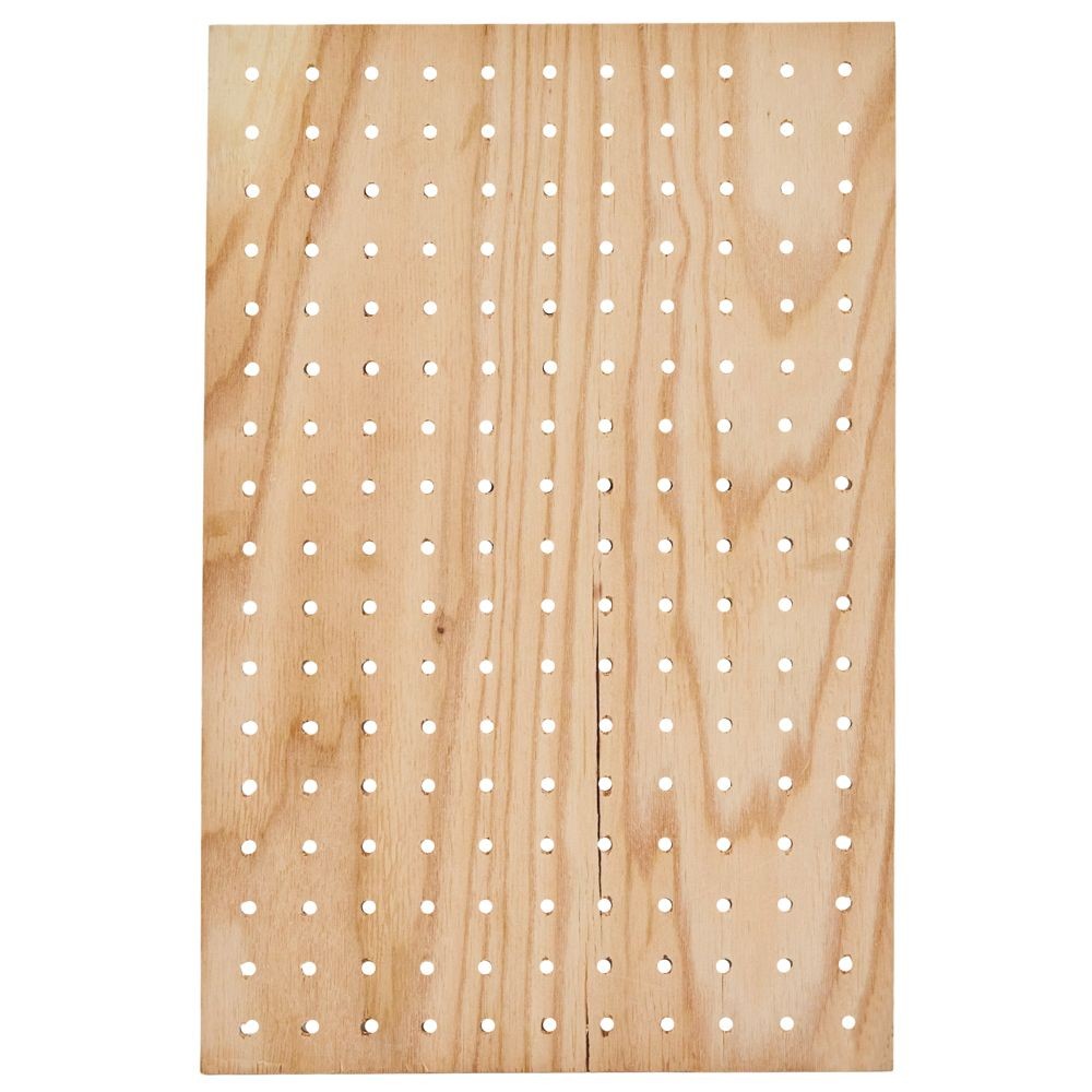 カットシャビー有孔ＬＢ　約幅２９０ｍｍ ５．５ｍｍ厚, ログブラウン幅290(290), 長さ290mm