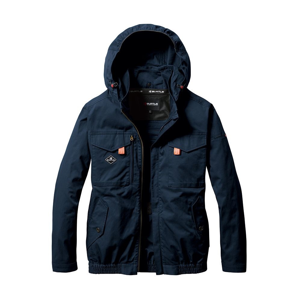 BURTLE AIRCRAFT バートル エアークラフト AC2041 ネイビー, ネイビー, Mサイズ