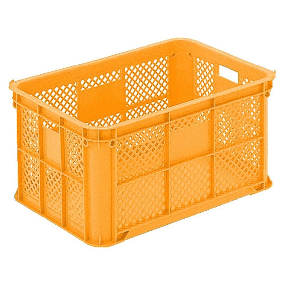 サンコー サンテナー B#80-2 オレンジ 106902-00 ×6個セット【メーカー直送・代引不可】【法人限定】, オレンジ, 6P