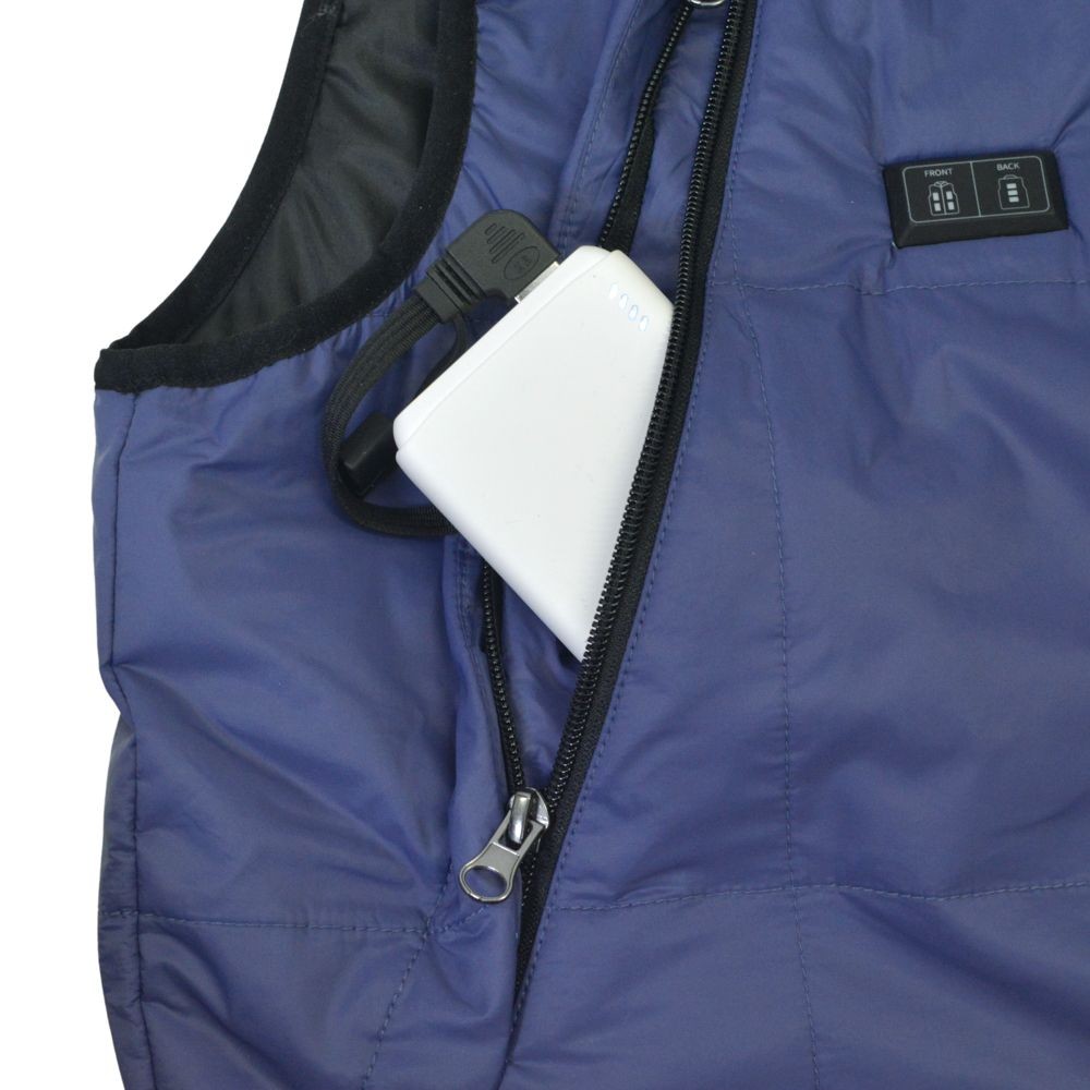 【2025年モデル】アウター7ヒーターベスト ネイビー, ネイビー, Mサイズ
