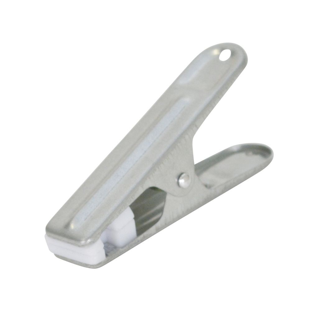 スチールピンチ １０個入, シルバー, 10個