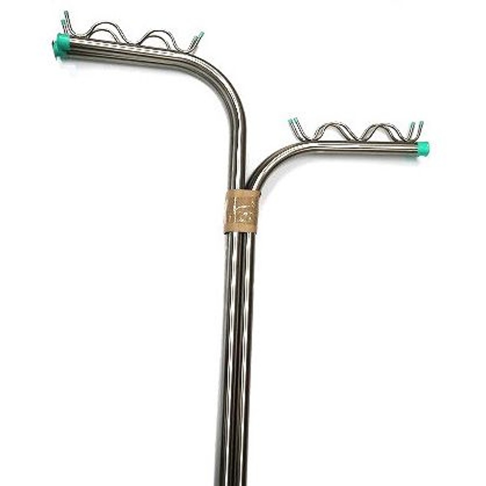 ステンレス物干台段違い（穴一体型）, -, -