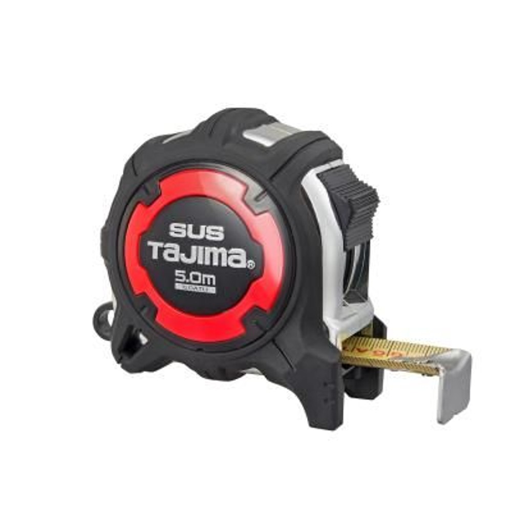 TAJIMA（タジマ）　剛厚Gステン 25mm幅5.0m　GAGSL25-50, ブラック, 5m