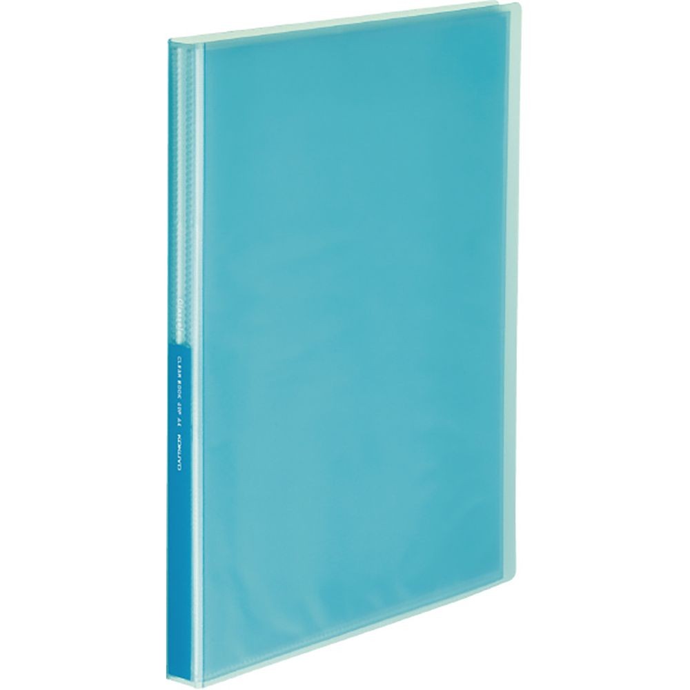 コクヨ　クリヤーブックグラッセルＡ４　40枚LB ラ-GL40LB, ライトブルー, A4
