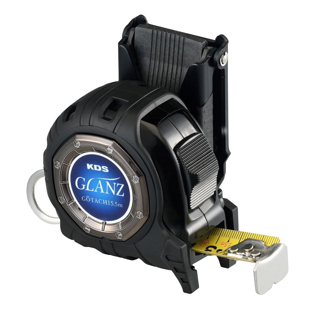 ムラテックKDS（Muratec Kds） グランツ　２５巾　５．５ｍ　ホルダー付 GZ2555Z, ブラック, 25巾 5.5m