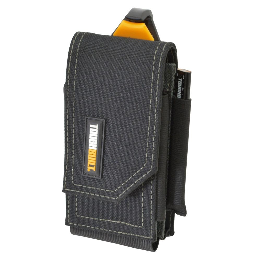 TOUGHBUILT（タフビルト）　スマートフォンプラスポーチ　ノート＆ペン付き　TB-CT-33P, 黒, TB-CT-33P