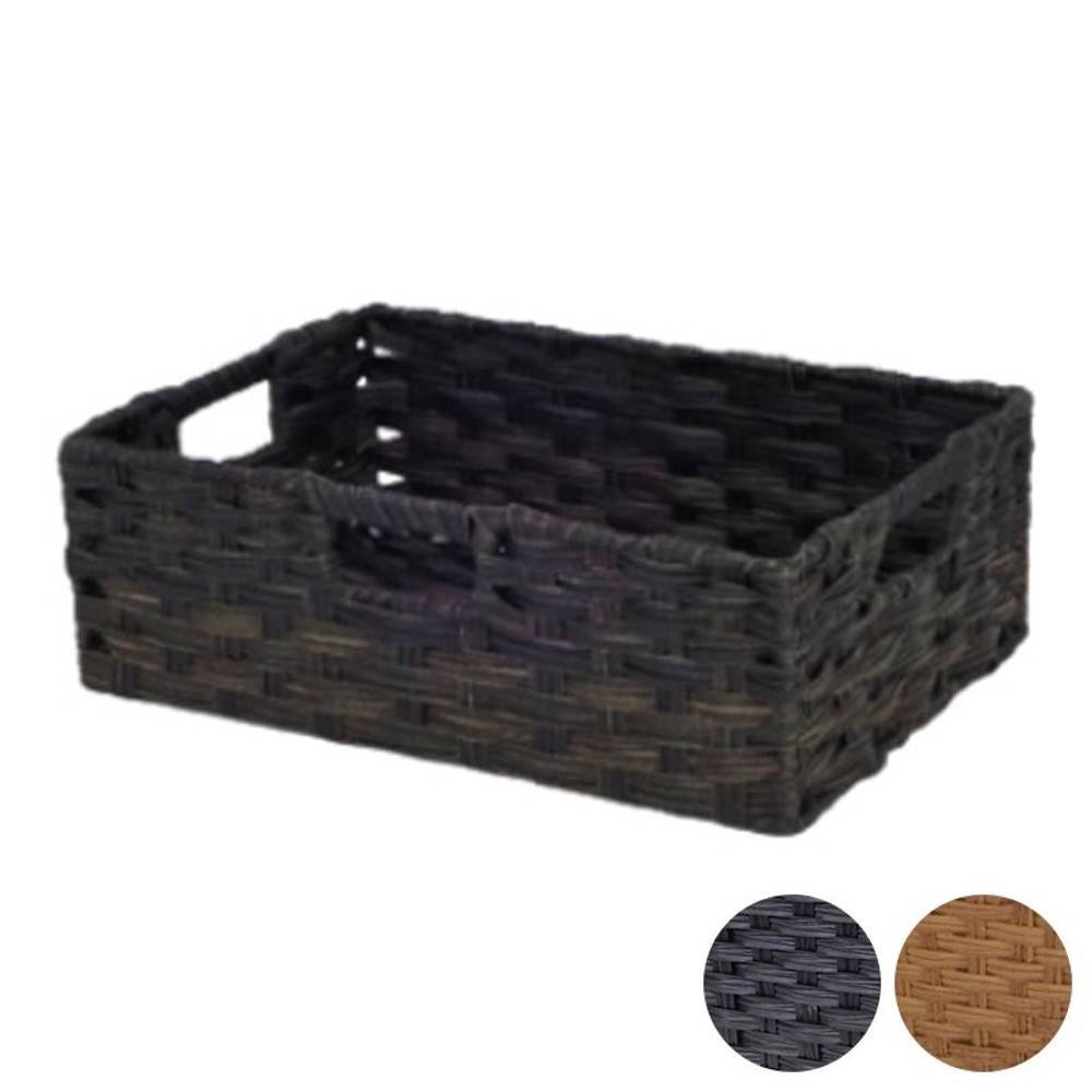 メイズ風バスケット　M横, ベージュ, Mサイズ横