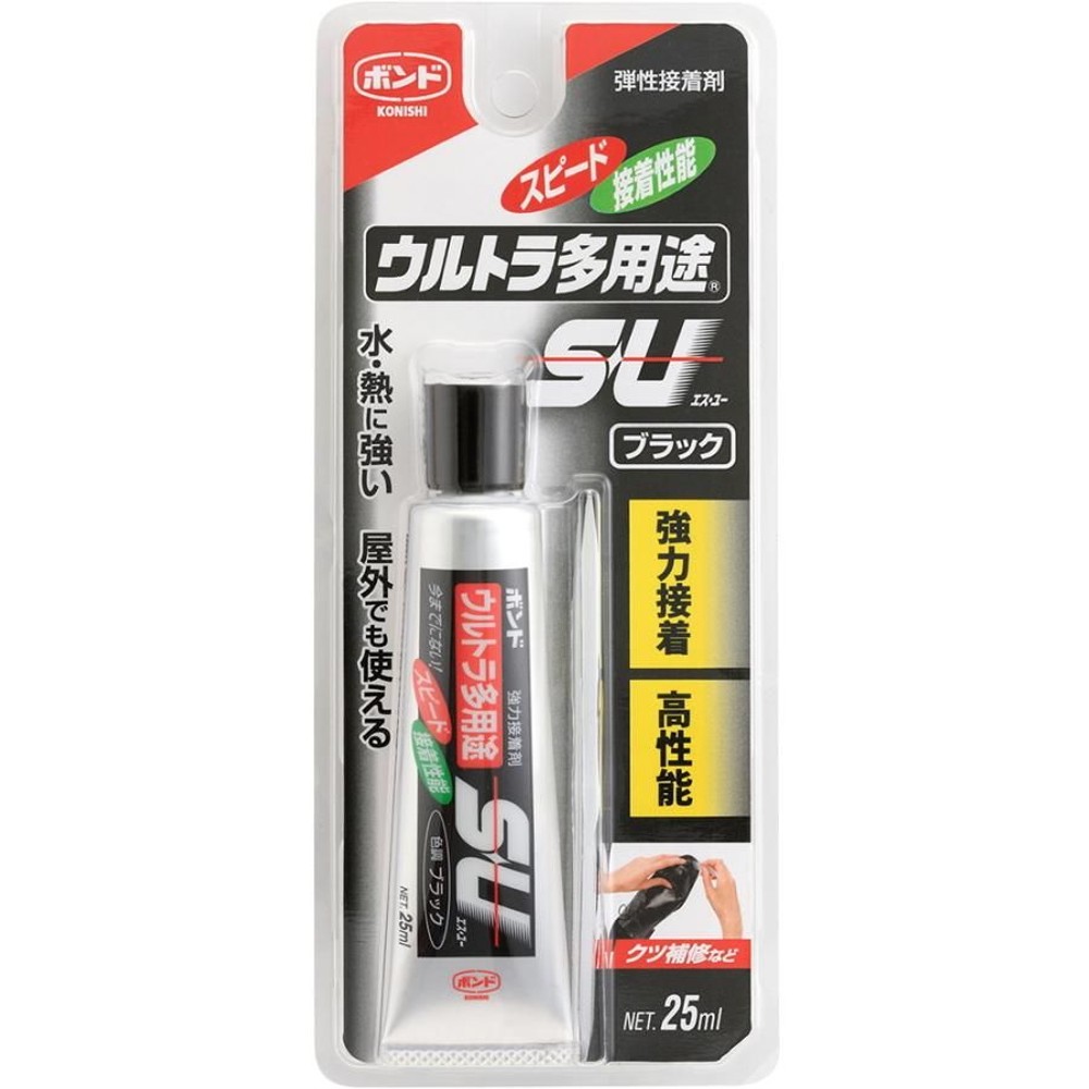 コニシ　ボンド ウルトラ多用途ＳＵ 25ml ブラック, ブラック, 25ml
